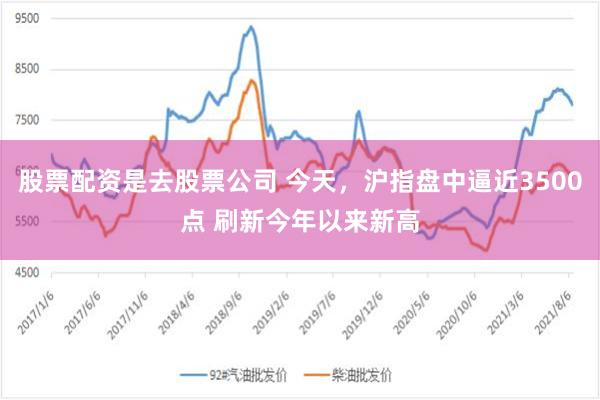股票配资是去股票公司 今天，沪指盘中逼近3500点 刷新今年以来新高