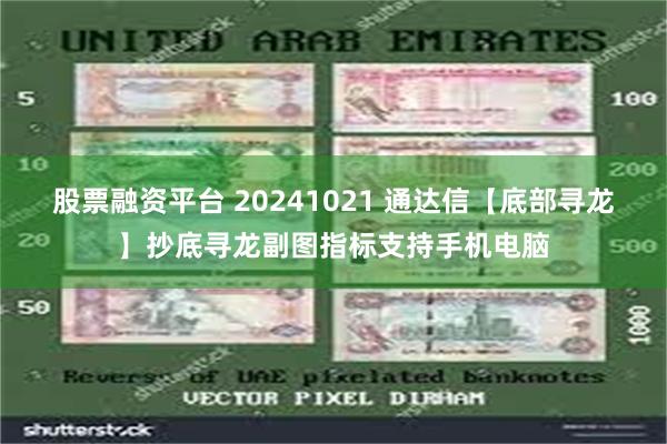 股票融资平台 20241021 通达信【底部寻龙】抄底寻龙副图指标支持手机电脑