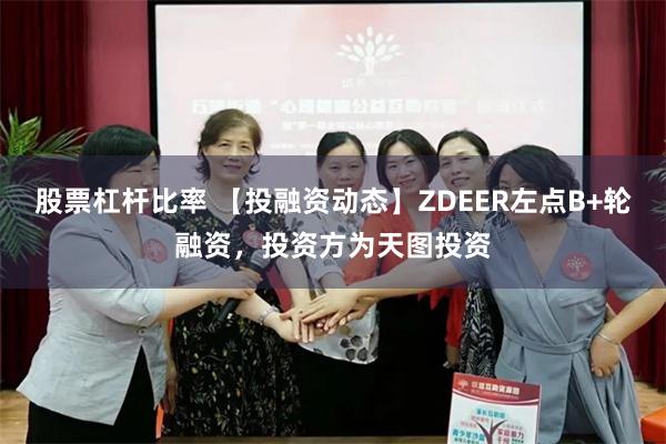 股票杠杆比率 【投融资动态】ZDEER左点B+轮融资，投资方为天图投资