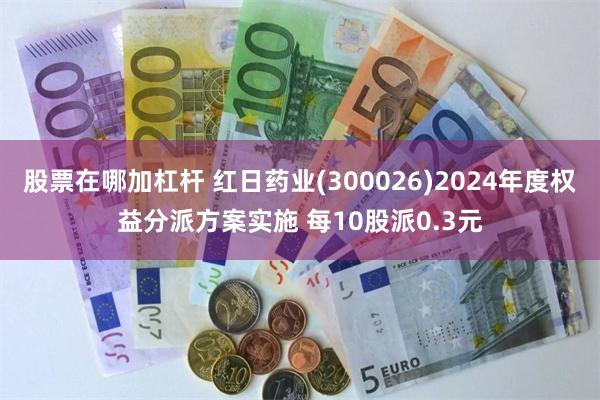 股票在哪加杠杆 红日药业(300026)2024年度权益分派方案实施 每10股派0.3元