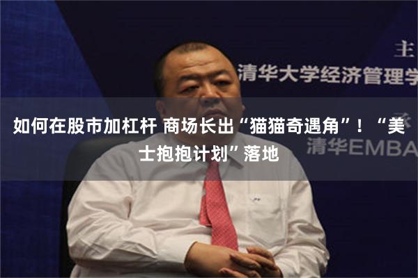 如何在股市加杠杆 商场长出“猫猫奇遇角”！“美士抱抱计划”落地
