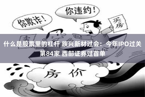 什么是股票里的杠杆 族兴新材过会：今年IPO过关第84家 西部证券过首单
