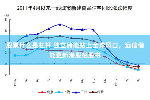 股票什么是杠杆 独立储能站上全球风口，远信储能更新港股招股书